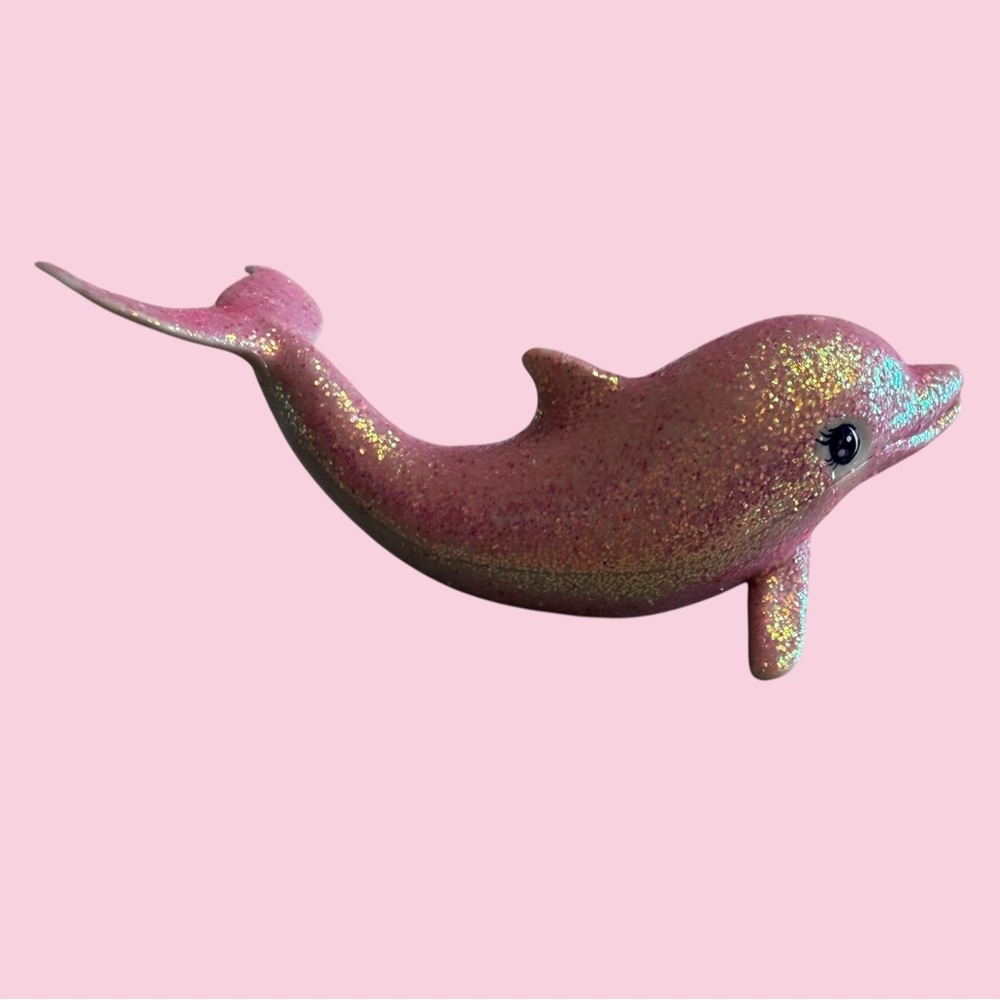 Mattel Barbie Pink Glitter Dolphin Sparkle Merliah
Mermaid Replacement 2009 Pet - Picture 2 of 7